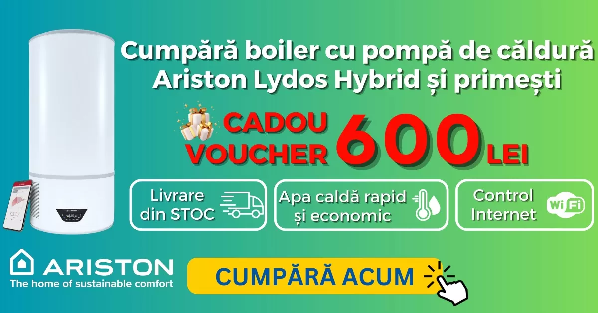 Boiler cu pompa de caldura Ariston