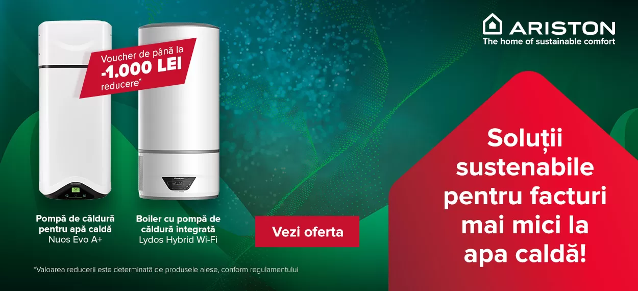 Boiler cu pompa de caldura capacitate 250 litri