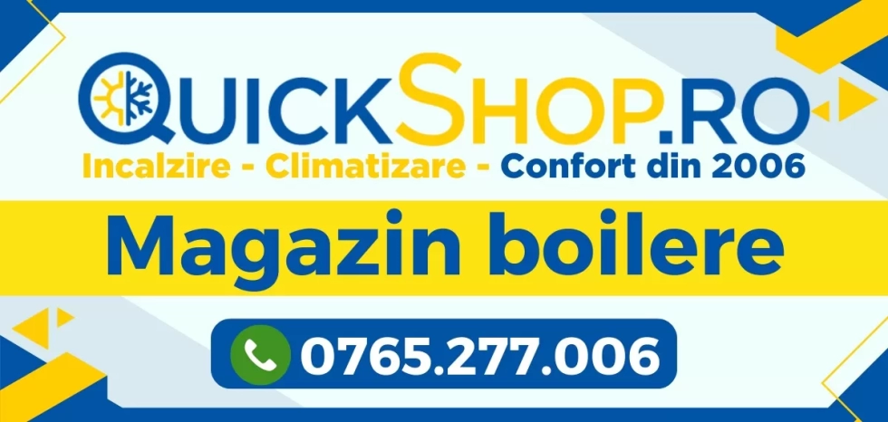 Magazin specializat de boilere cu pompa de caldura